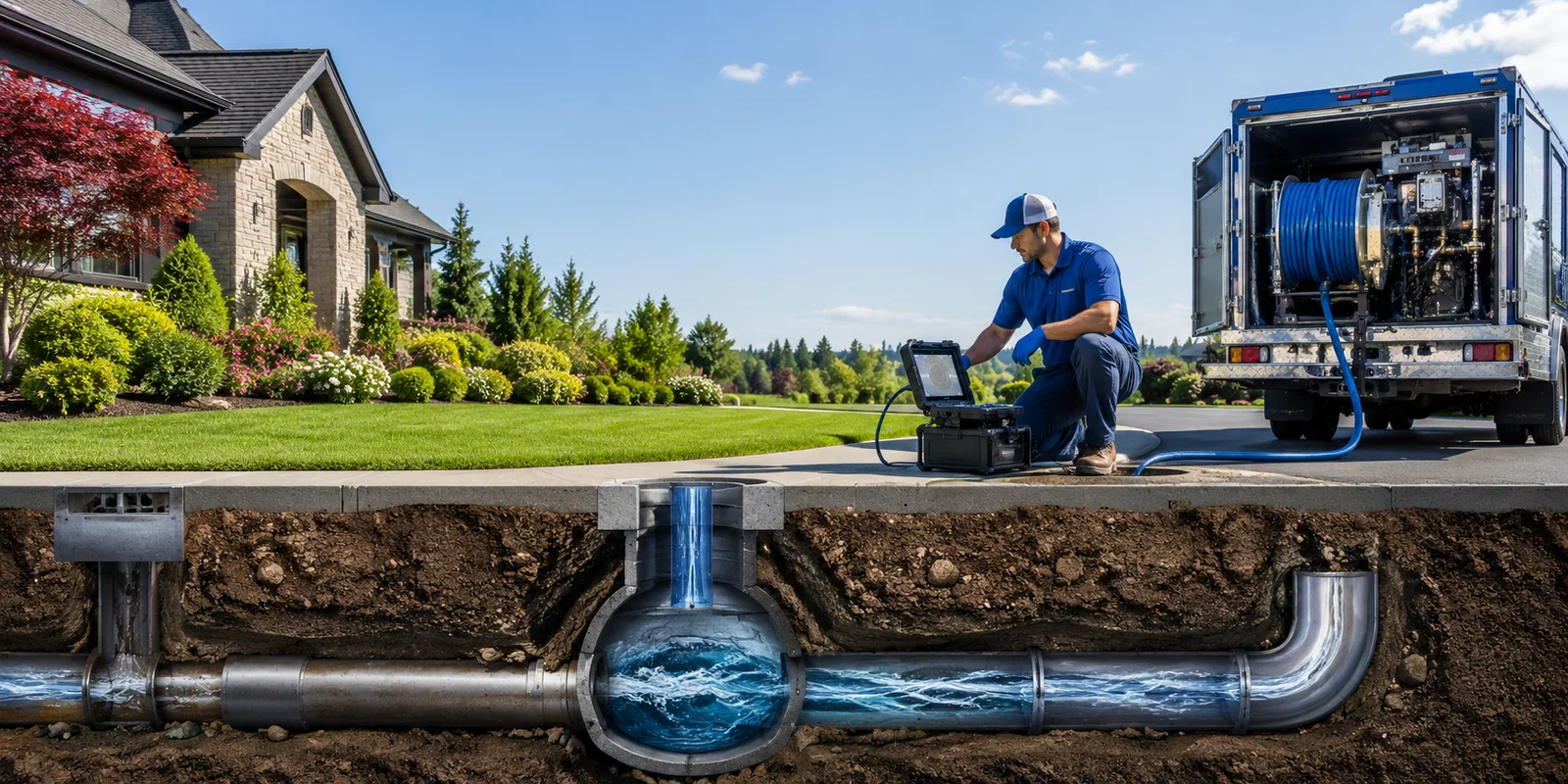 Drainage restoration information for Brownville, NY